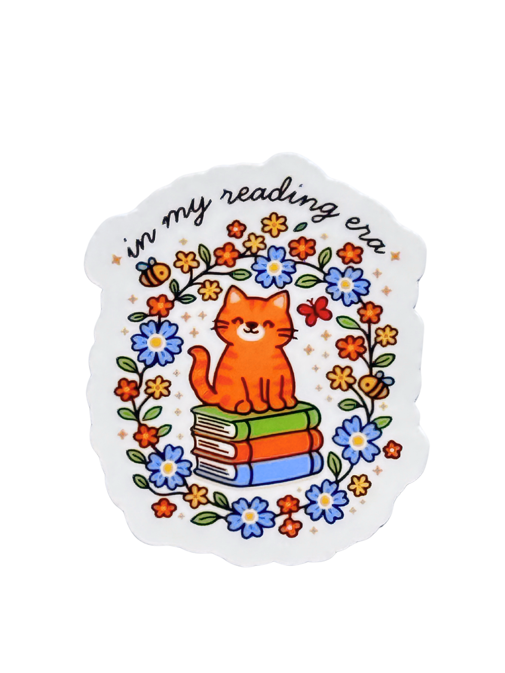 Bookish and Crafty Girl Vinyl Stickers for Kindles, Kobo, water bottles and Journals