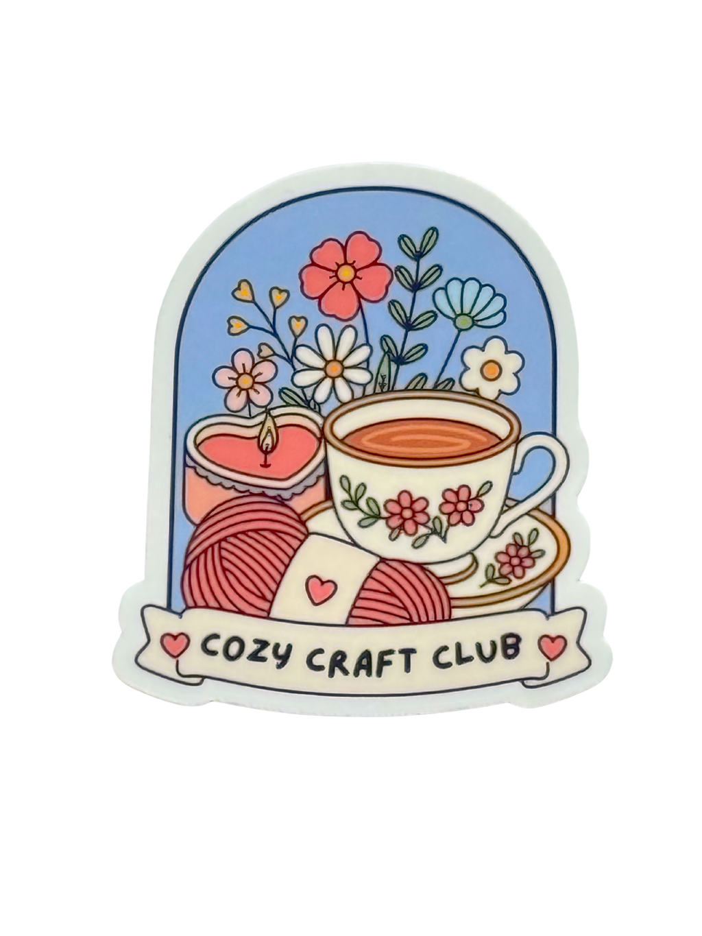 Bookish and Crafty Girl Vinyl Stickers for Kindles, Kobo, water bottles and Journals