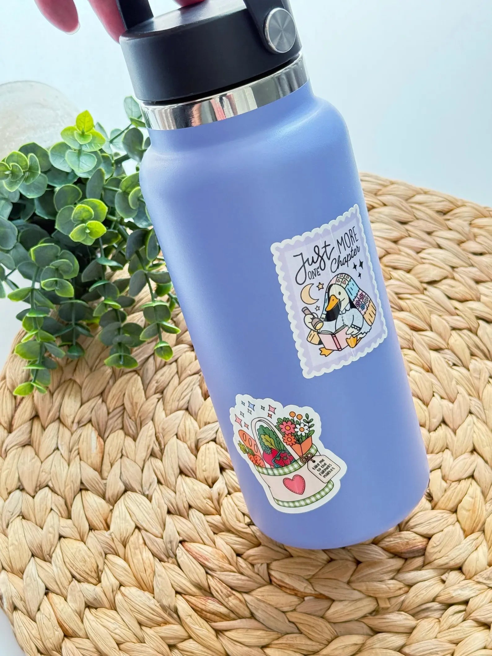 Bookish and Crafty Girl Vinyl Stickers for Kindles, Kobo, water bottles and Journals - All About Bags Co