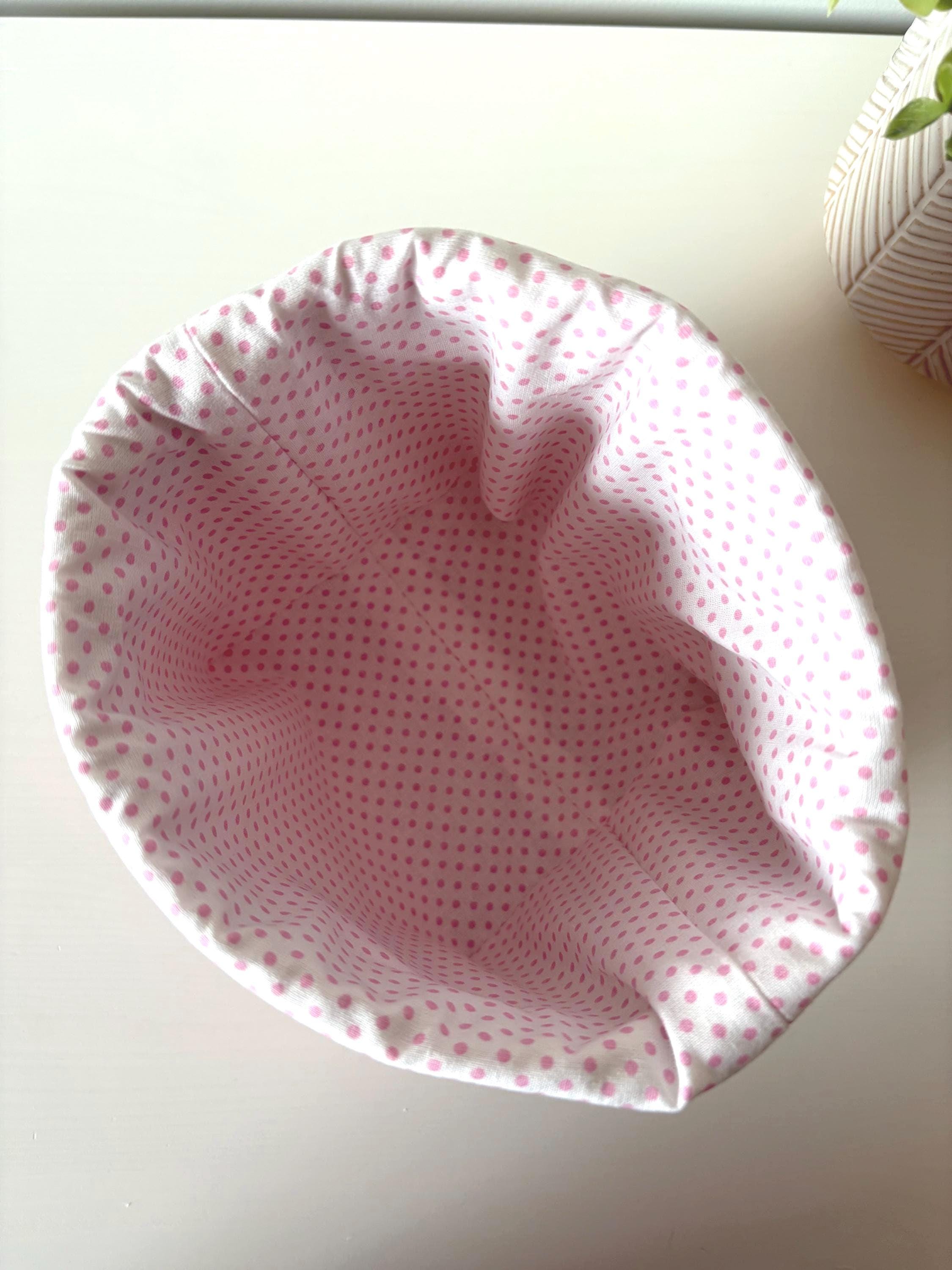 Corduroy Makeup Organizer – Handmade Puff Vanity Bucket - All About Bags Co