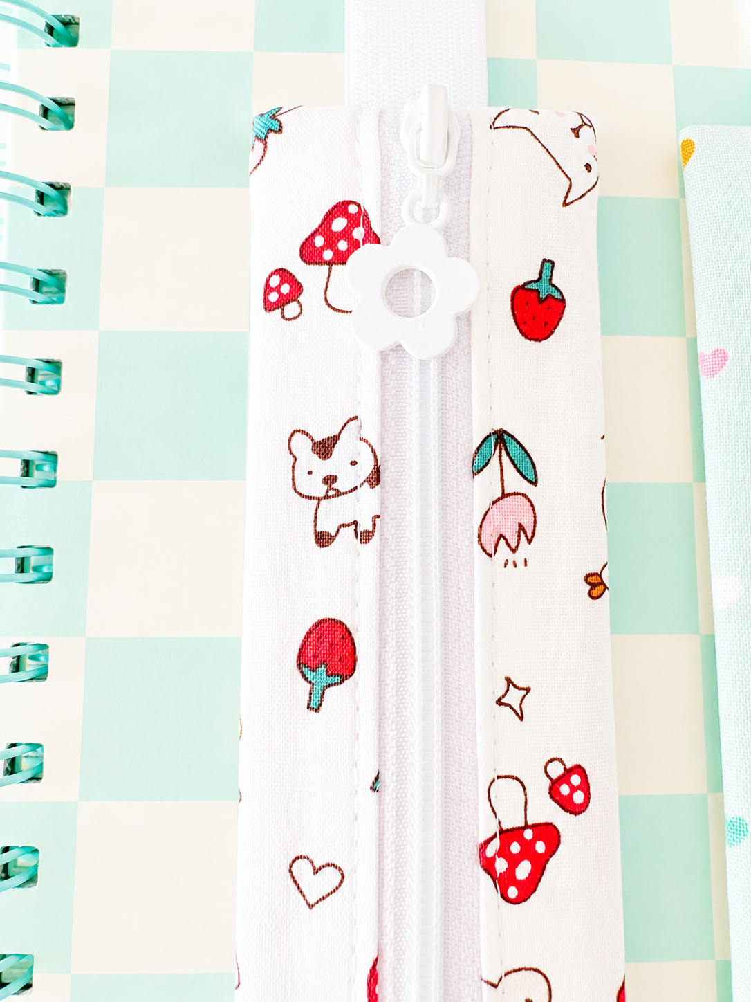 Kawaii Journal Pen Pouch with Elastic