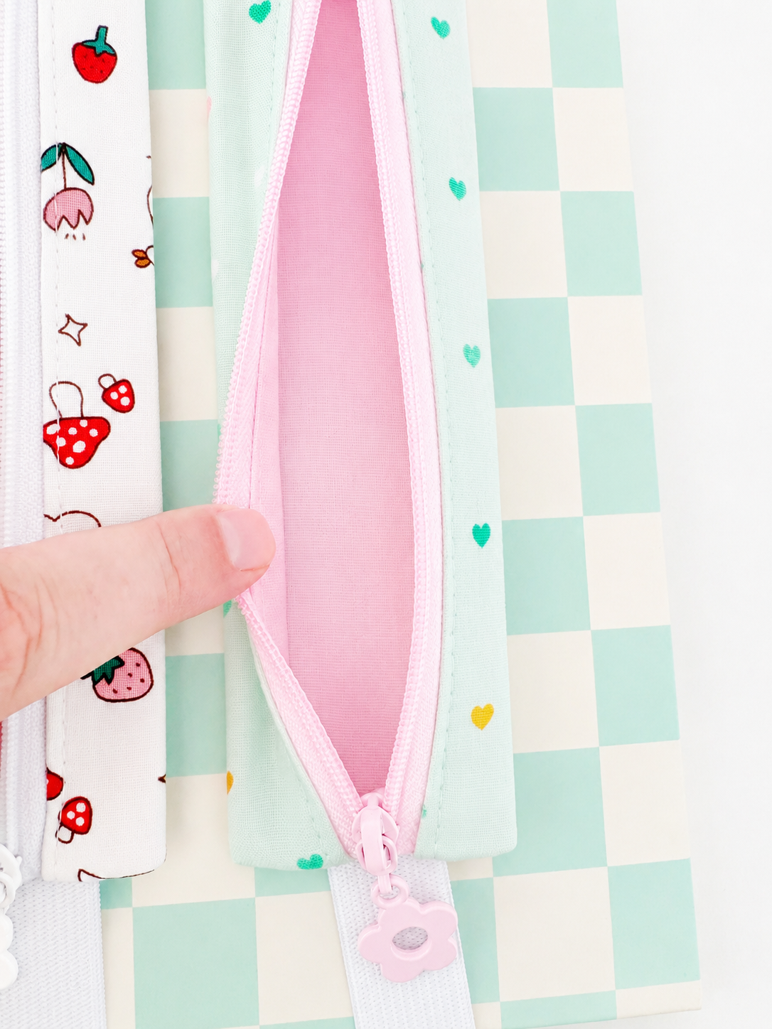 Kawaii Journal Pen Pouch with Elastic