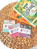 Floral Fabric Corner Bookmark: Cotton Book Page Saver, Bookish gift - All About Bags Co