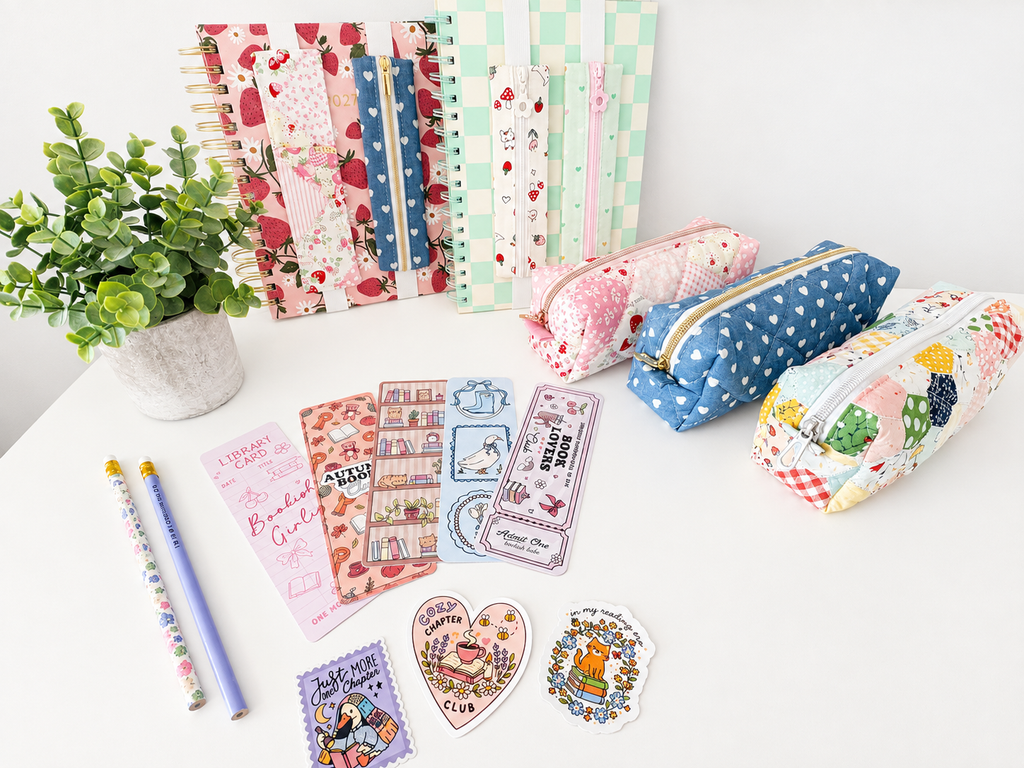 Quilted Pencil Case