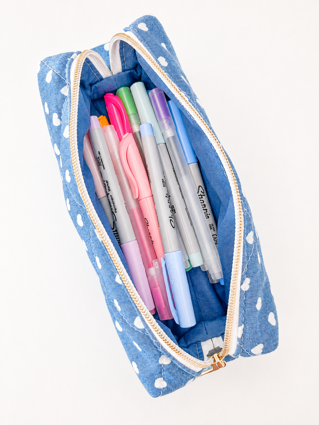 Quilted Pencil Case