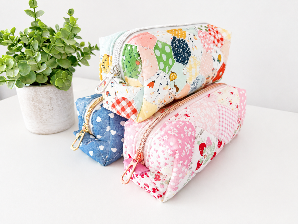 Quilted Pencil Case