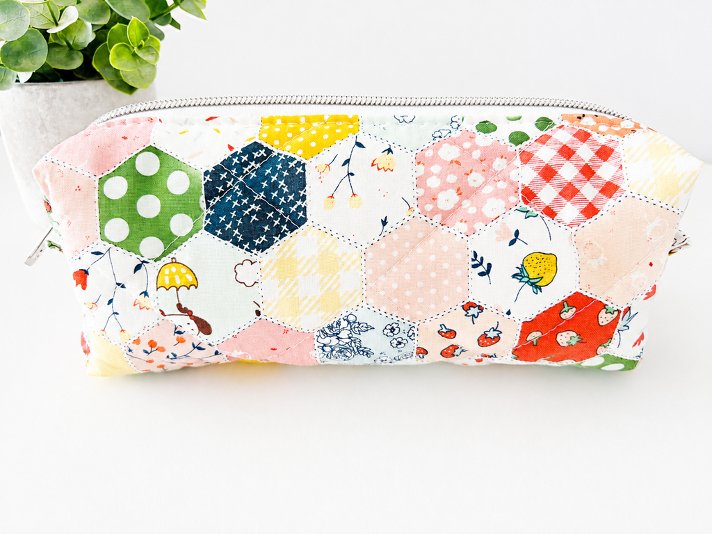 Quilted Pencil Case
