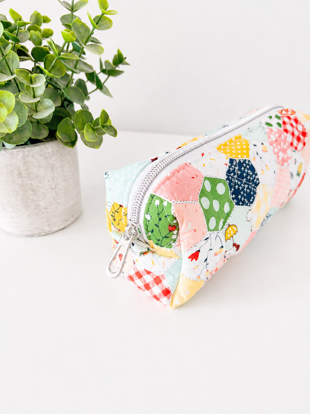 Quilted Pencil Case