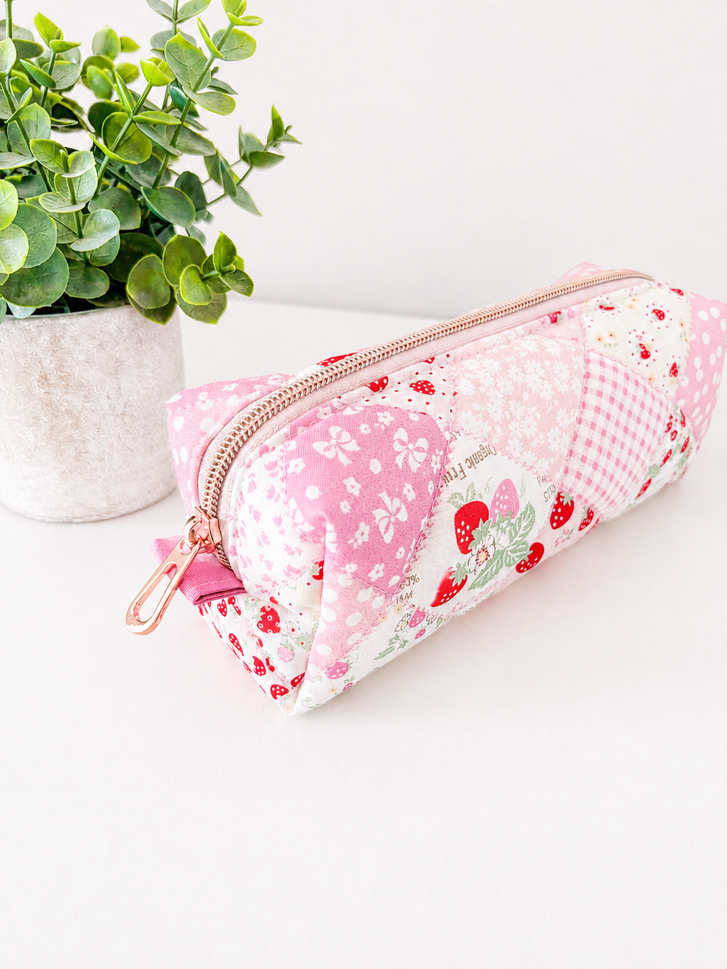 Quilted Pencil Case