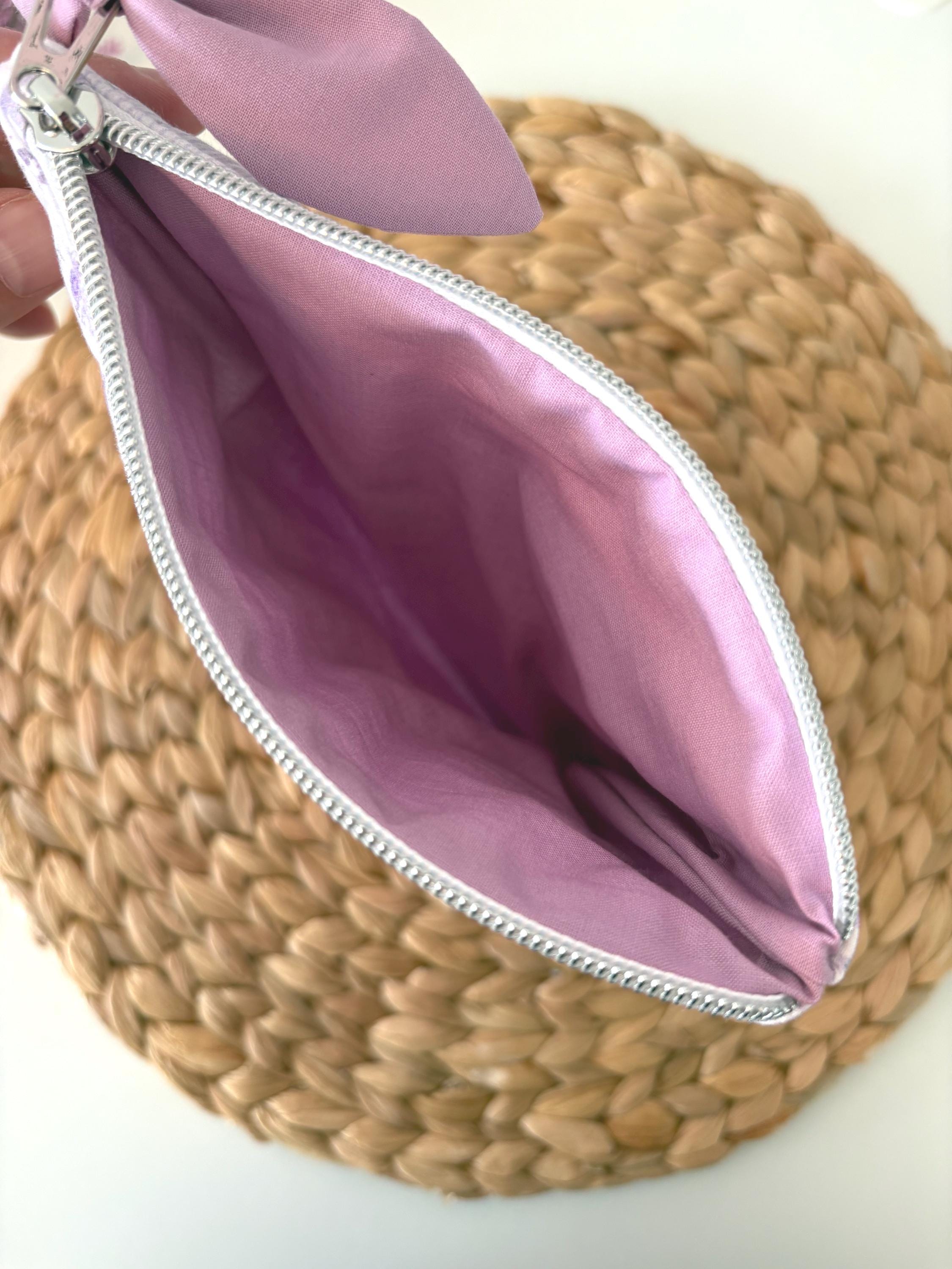 Purple Patchwork Gingham Quilted Kindle Sleeve: Quilted Cotton E - reader Cover - All About Bags Co